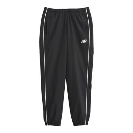 ウーブントラックジョガーパンツ 裏起毛, BLACK, YP53173BK