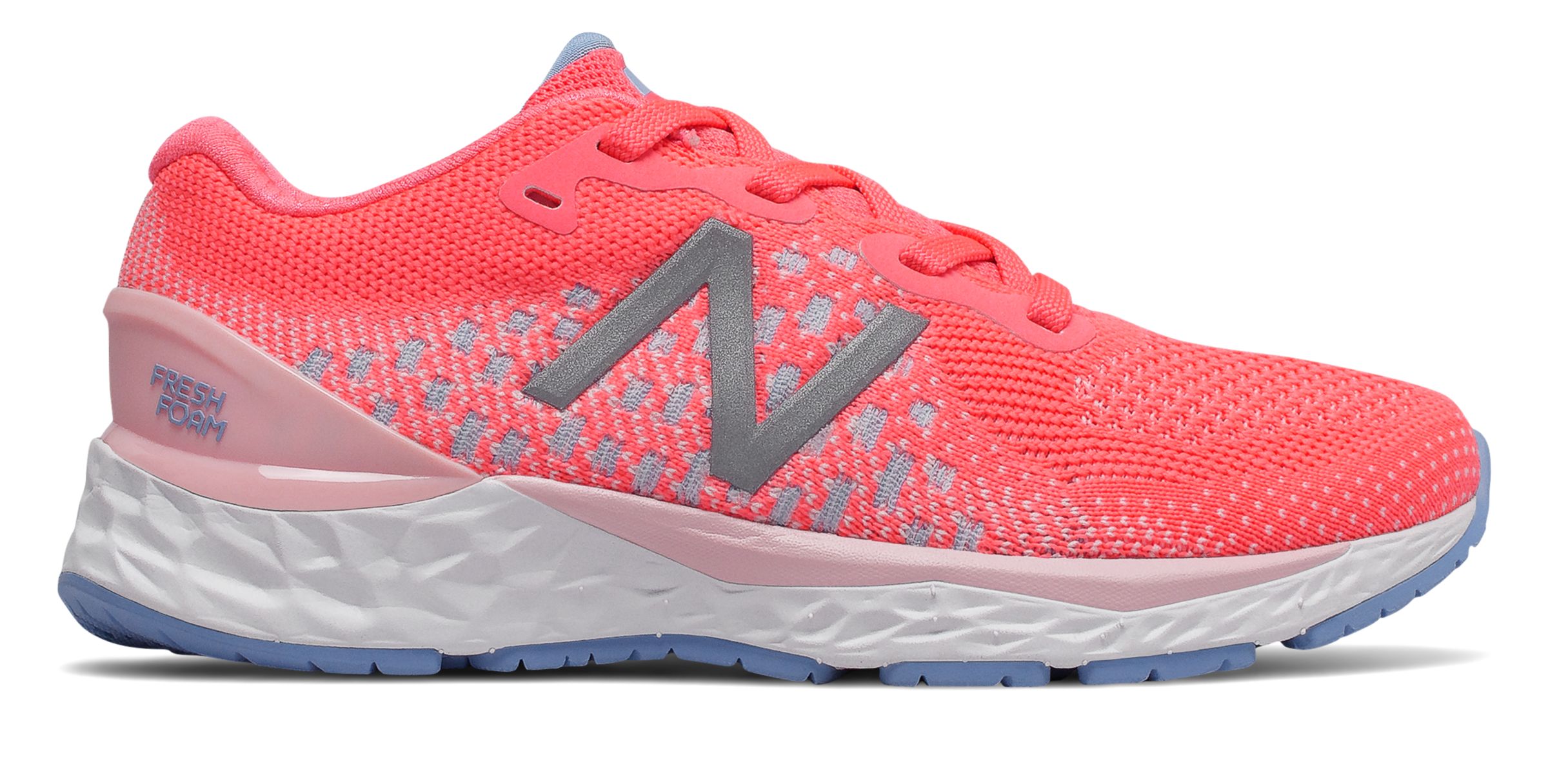 kids pink new balance