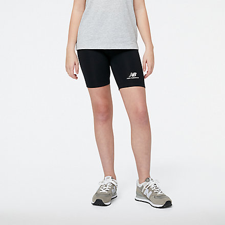 Essentials Stacked Logo Cotton Fitted Short
