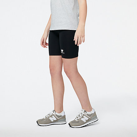 Essentials Stacked Logo Cotton Fitted Short