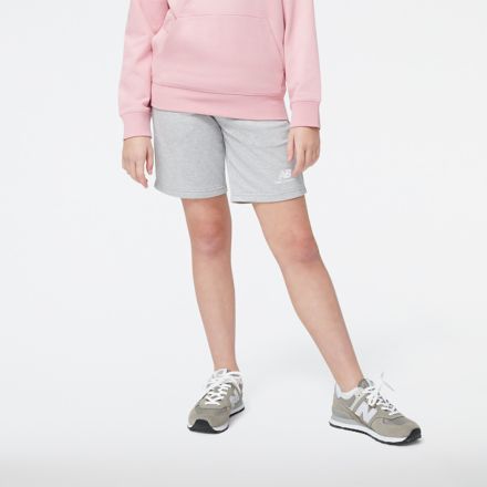 Essentials Stacked Logo French Terry Short