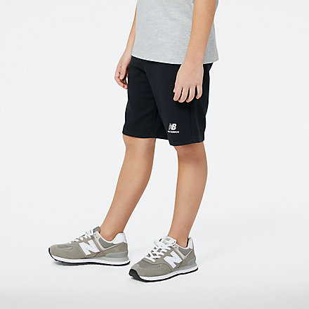 Essentials Stacked Logo French Terry Short