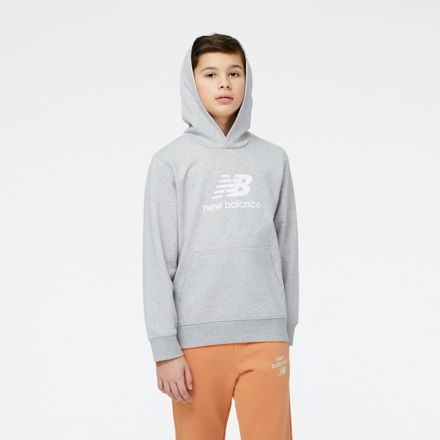 Essentials Stacked Logo French Terry Hoodie New Balance