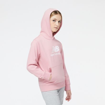 Essentials Stacked Logo French Terry Hoodie