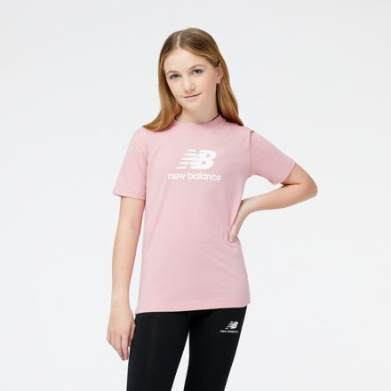 Essentials Stacked Logo Cotton Jersey Short Sleeve T-shirt