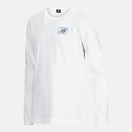 New Balance NB Essentials Long Sleeve, YT33510SST image number null