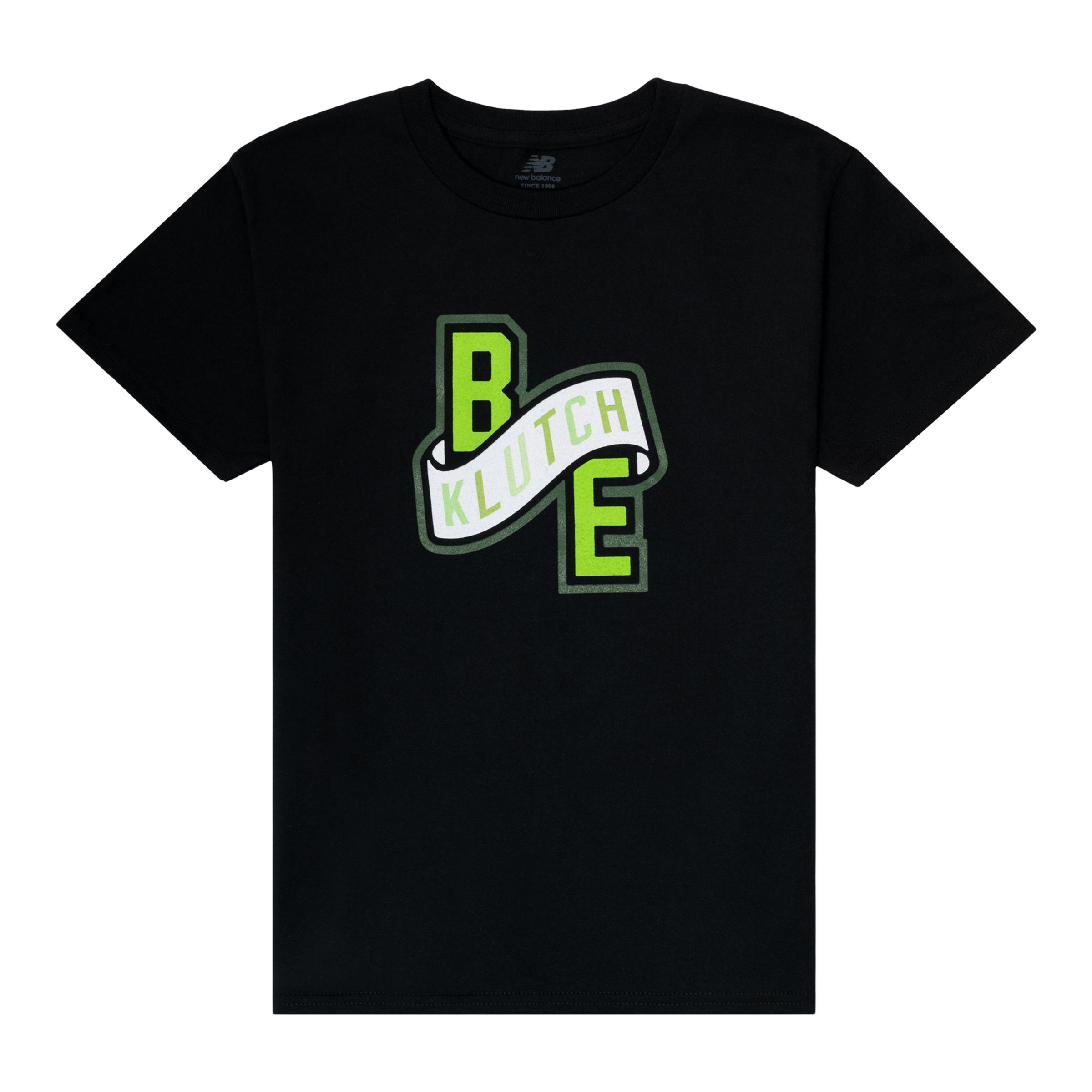 

New Balance Kids' Klutch X NB Kids Graphic T-Shirt Black - Black