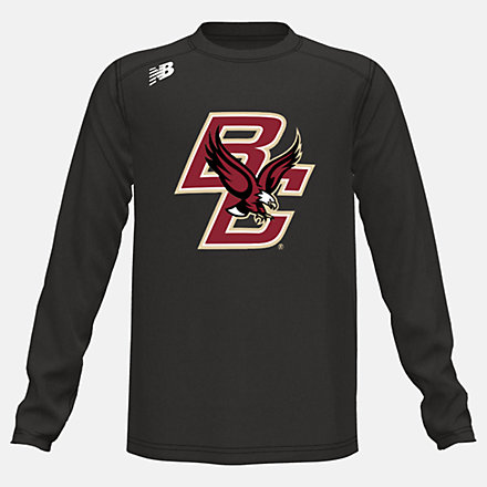 New Balance Youth NB Long Sleeve Tech Tee(Boston College), YT501BCBTBK image number null
