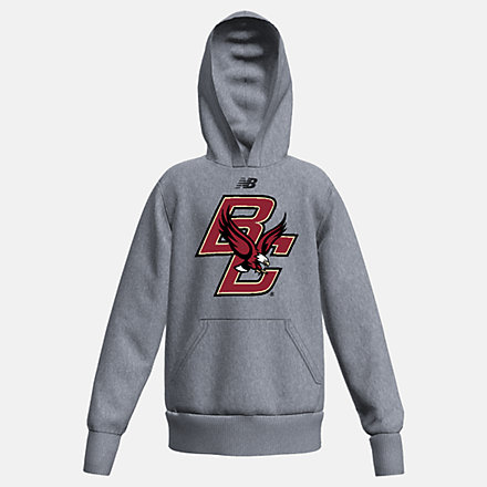 New Balance NBY Fleece Hoodie (Boston College), YT502BCBALY image number null