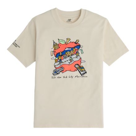 New Balance NYC Marathon Youth Graphic T-Shirt, YT53741MLIN image number null