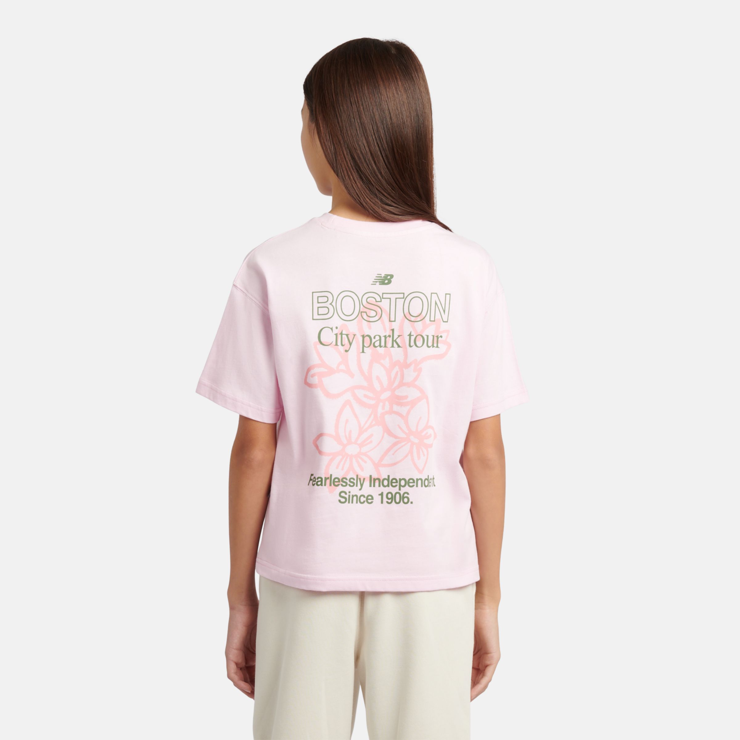 Boston Floral Graphic T-Shirt
