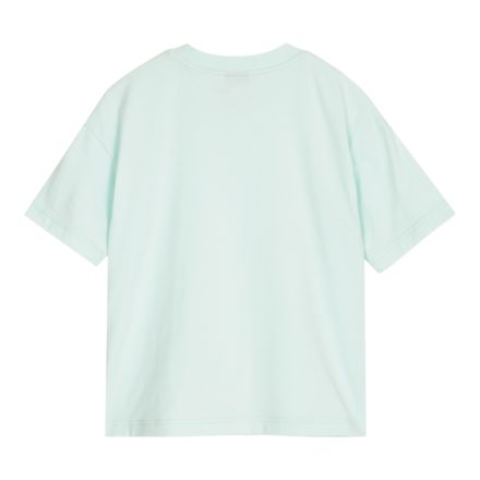スタックドロゴショートスリーブシャツ, GLINT BLUE with Blue, YT6124DNAAW