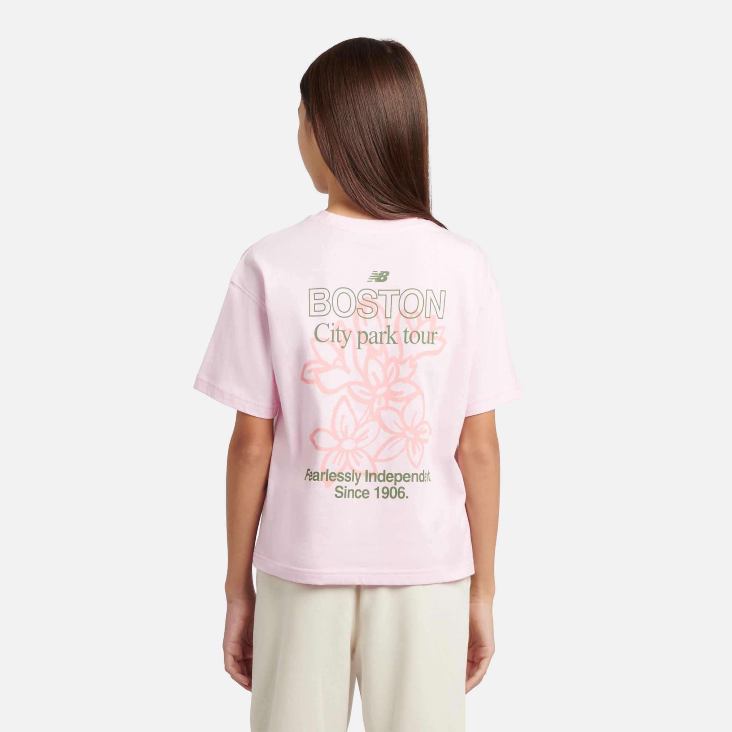Boston Floral Graphic T-Shirt