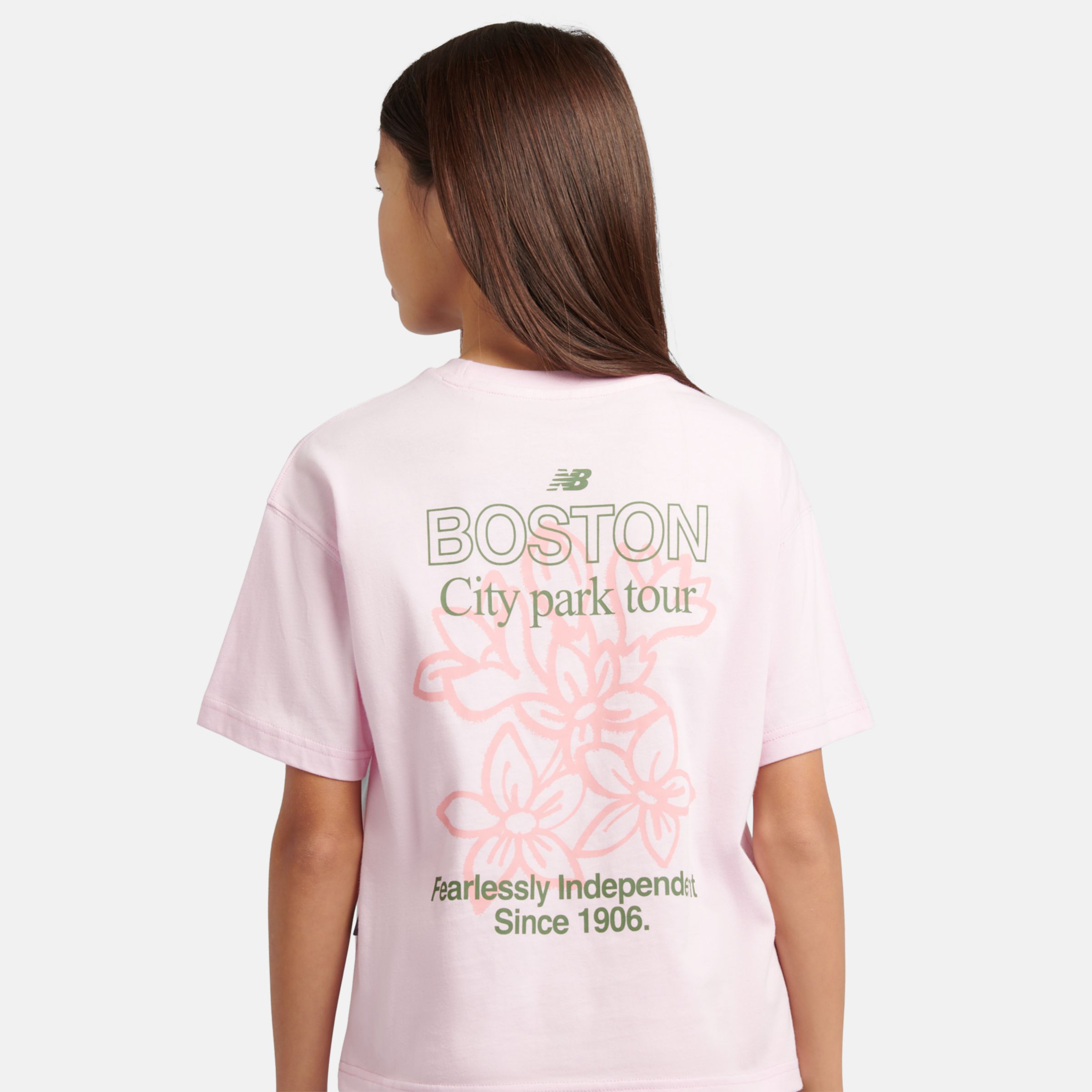 Boston Floral Graphic T-Shirt