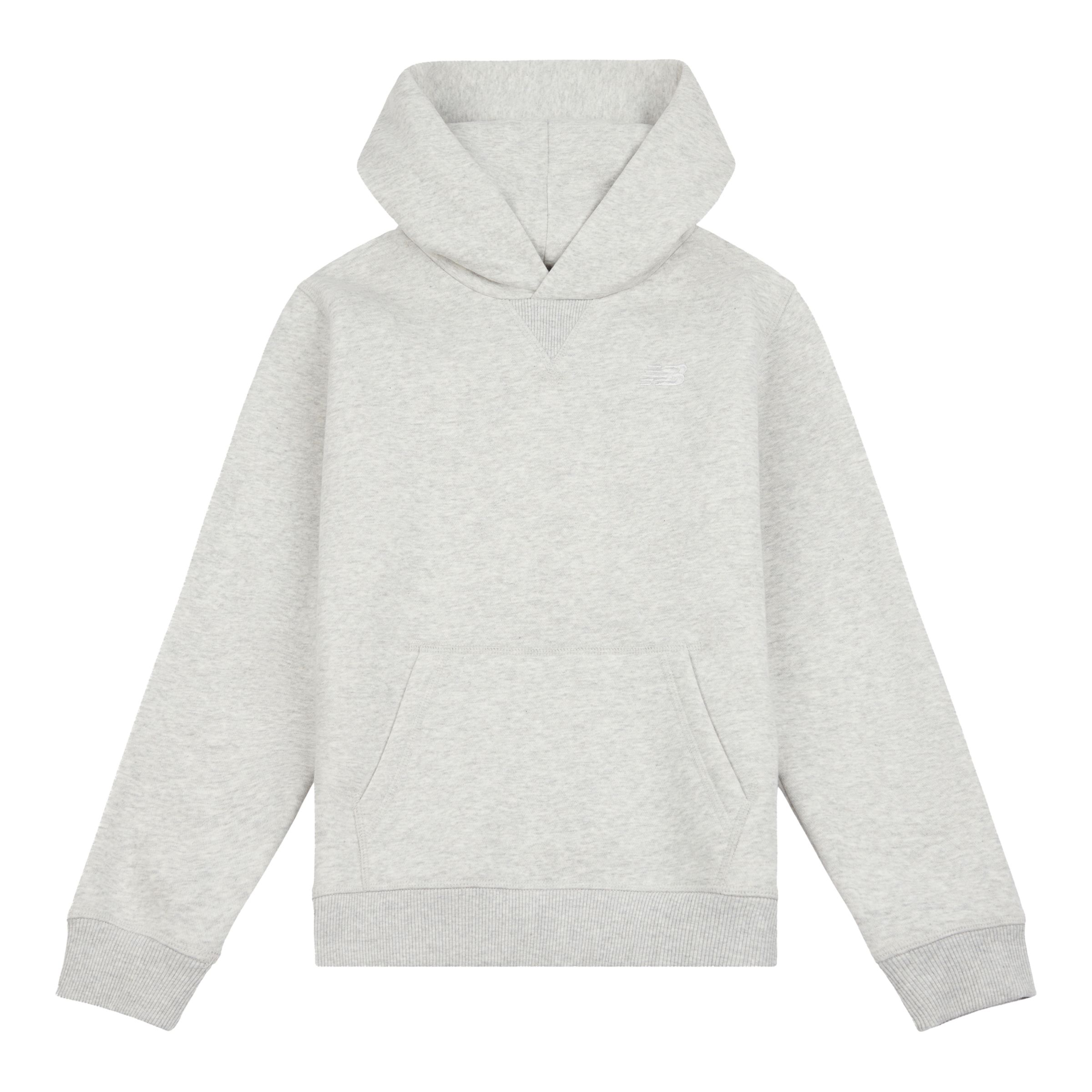 Brush Back Small Logo Hoodie