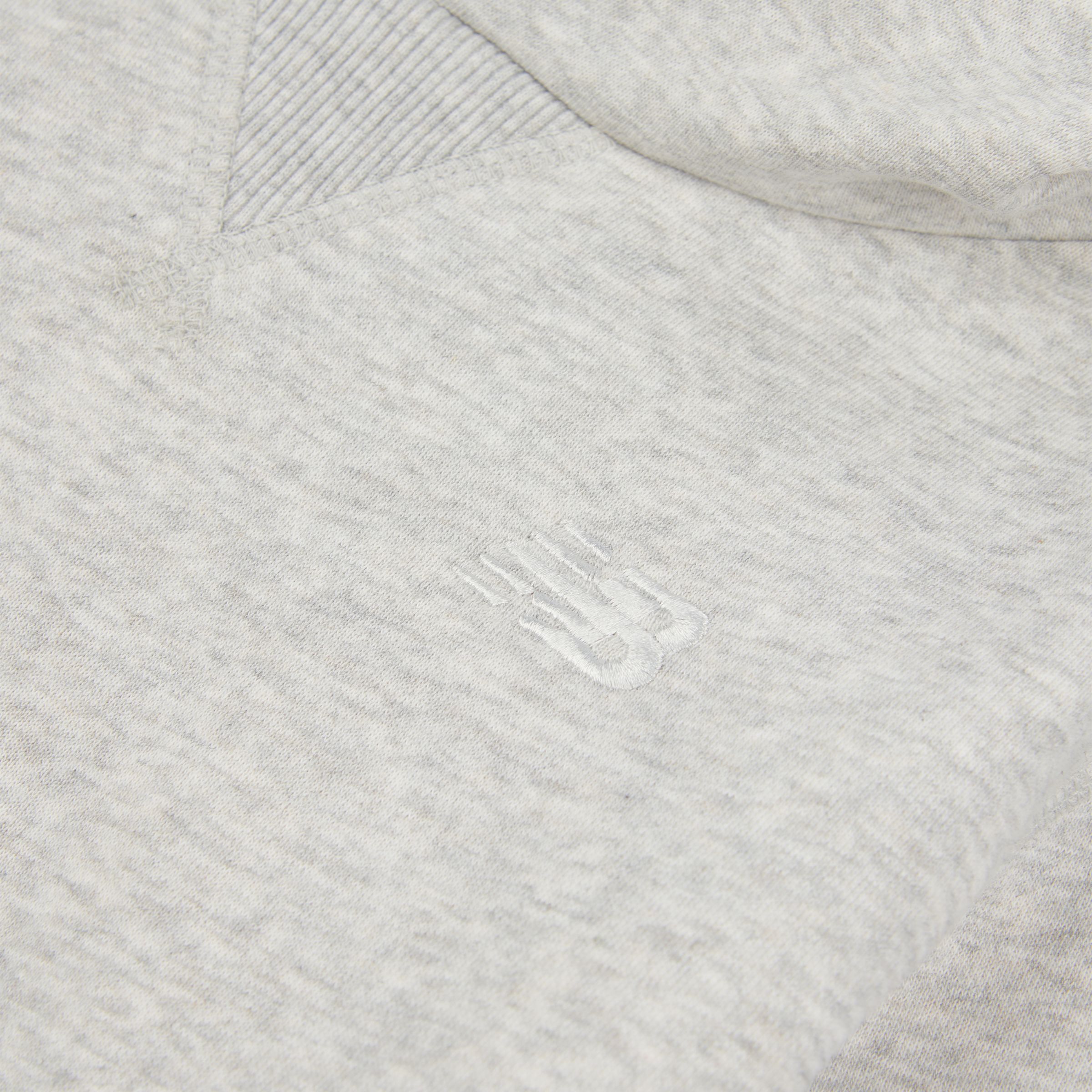 Brush Back Small Logo Hoodie