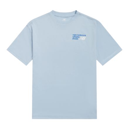 Athletics Premium Graphic T-Shirt, OXFORD BLUE with Blue, YT61A08RAA1