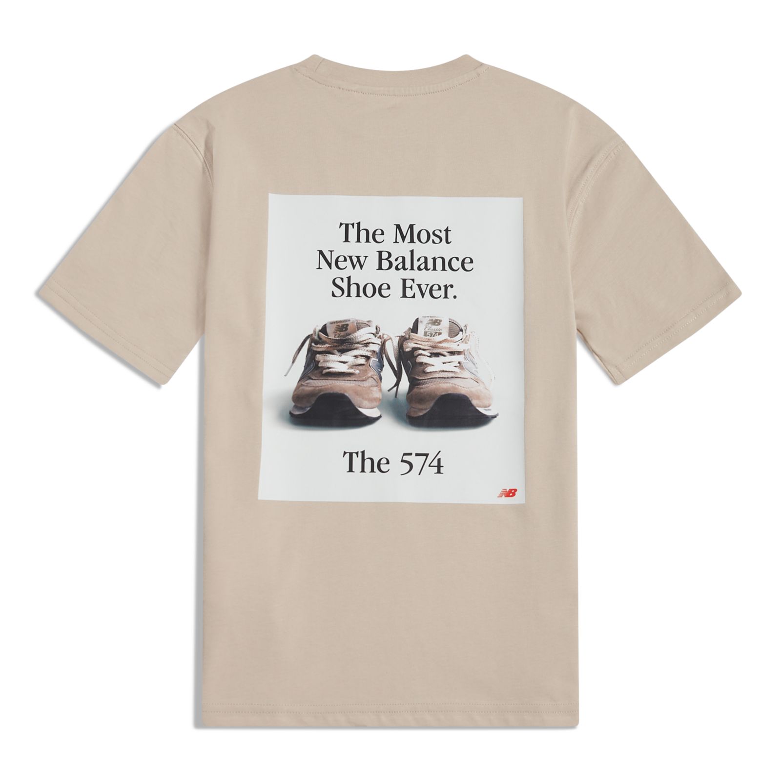 Обувь New Balance 574 Shoe Graphic T-Shirt — фото 6