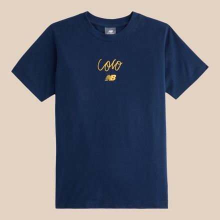 Coco Gauff Signature Melbourne Graphic T-Shirt, NB NAVY, YT61B8JKNNY