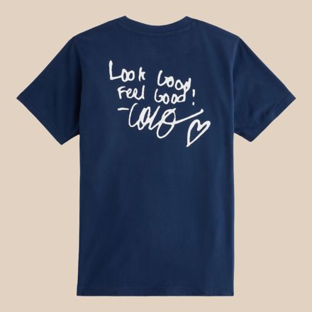 Coco Gauff Signature Melbourne Graphic T-Shirt, NB NAVY, YT61B8JKNNY