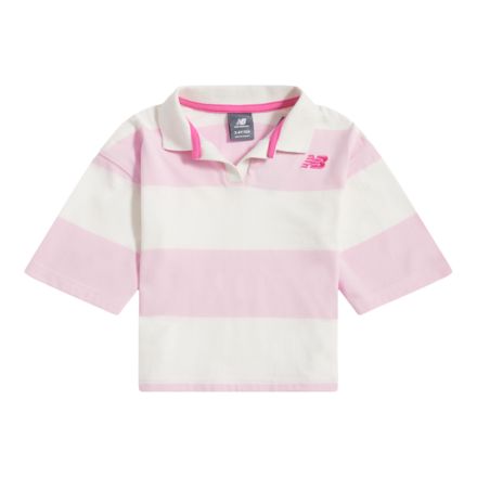 Striped Rugby Polo, SEA SALT with White, YT61C1R0SST