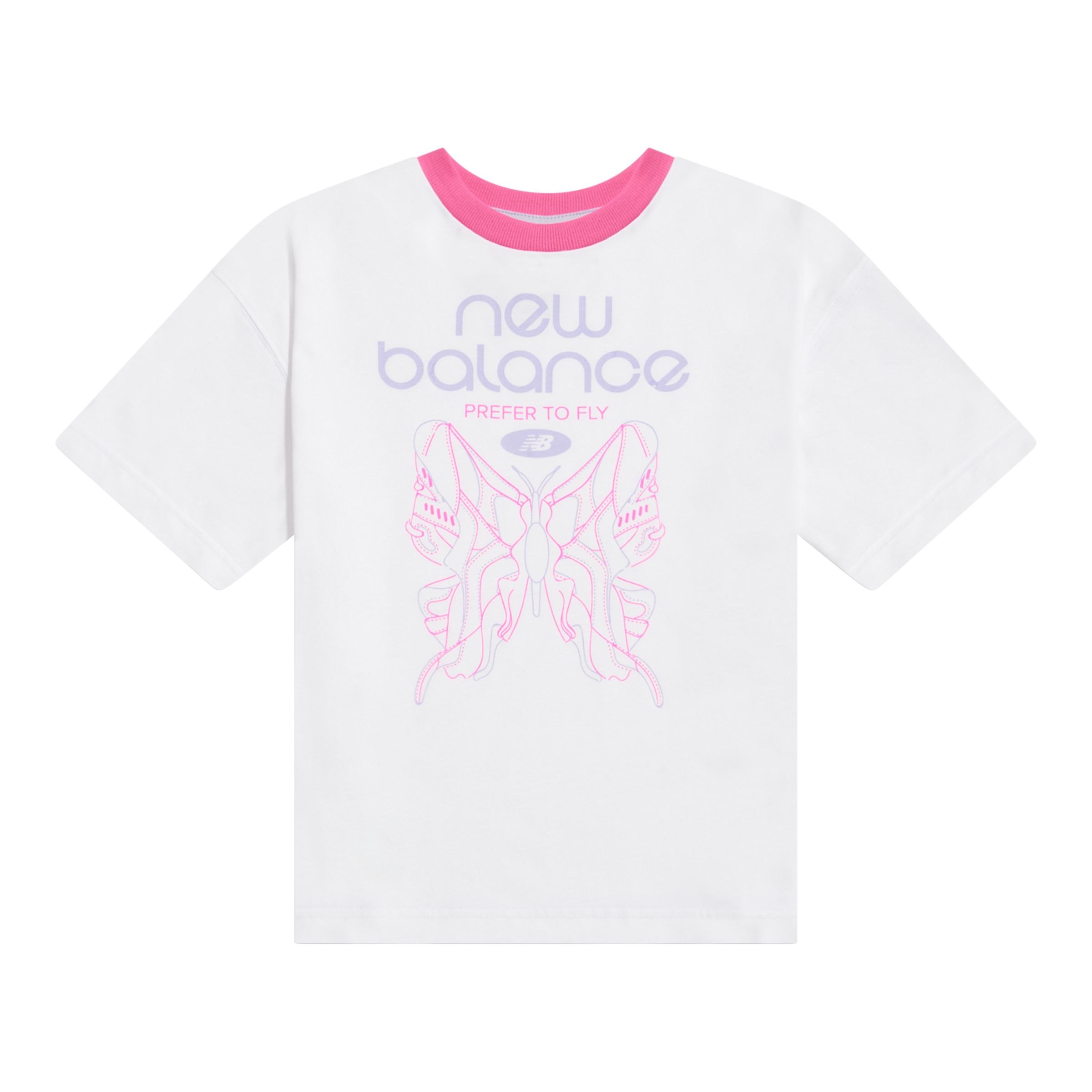 Prefer To Fly Butterfly Graphic T-Shirt