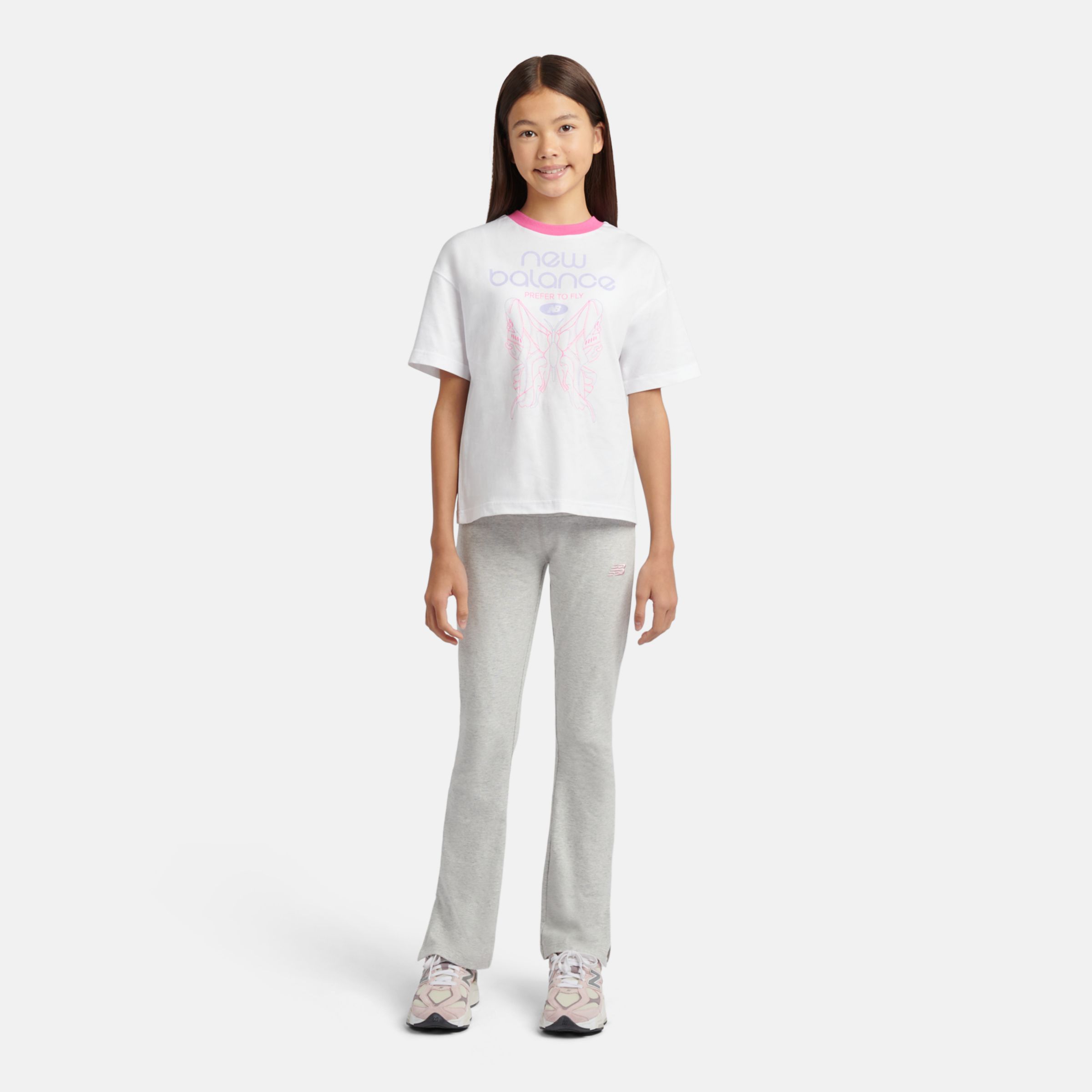 Prefer To Fly Butterfly Graphic T-Shirt