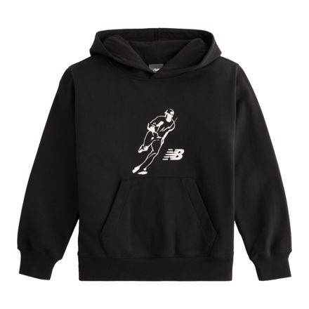 Shohei Kids Always on Logo Hoodie, CAVIAR, YT61F9RXBK