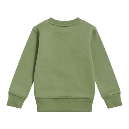 Brush Back Stacked Logo Crew, OR&Eacute;GANO, YT61M0GFAAR