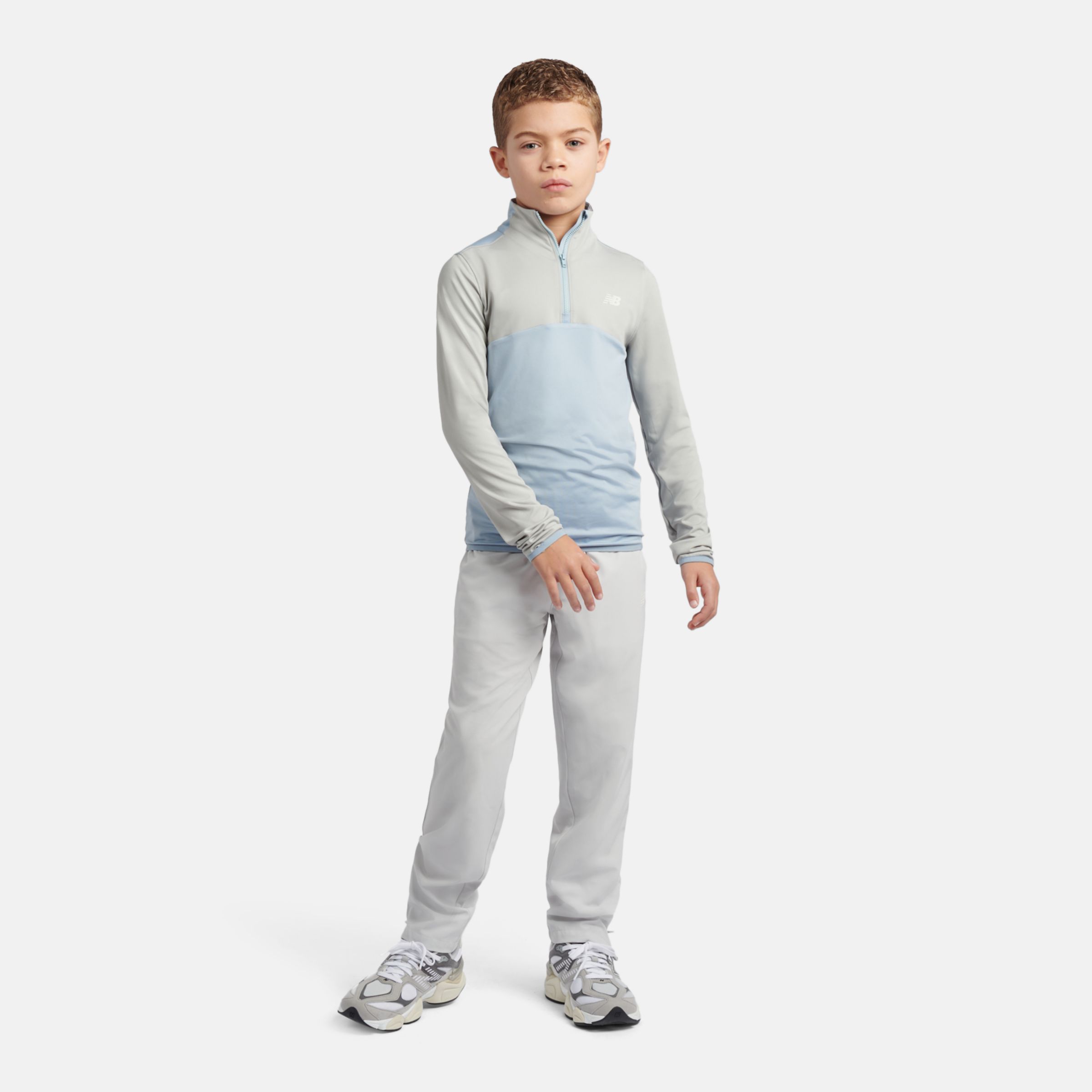 Contrast Panel Quarter Zip