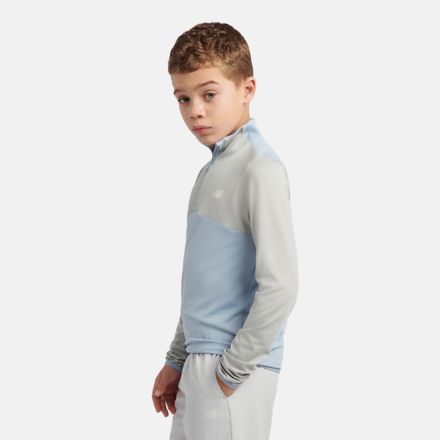 Contrast Panel Quarter Zip