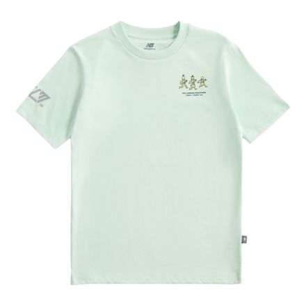 London Edition Graphic T-Shirt 2, COSMIC JADE with Green, YT61T8BFCOJ