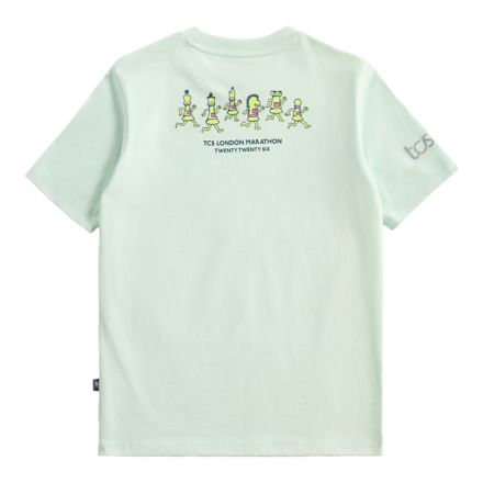 London Edition Graphic T-Shirt 2, COSMIC JADE with Green, YT61T8BFCOJ