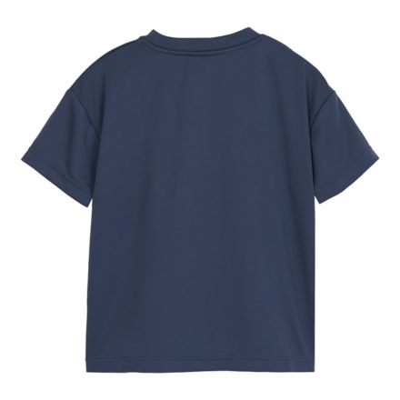 ポリエステル ビッグロゴショートスリーブシャツ, NB NAVY with Blue, YT61U536NNY