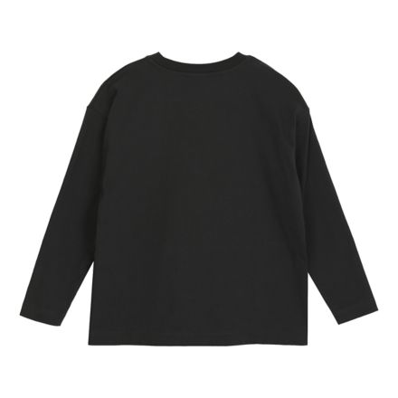 シューパッチロングスリーブシャツ, BLACK with Black, YT61U8D8BK