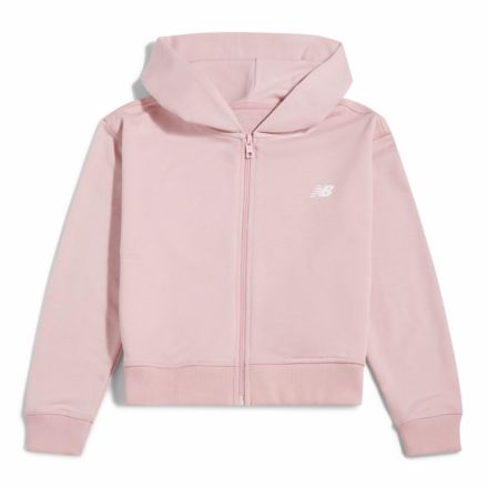 9060 Graphic Cropped Zip Hoodie