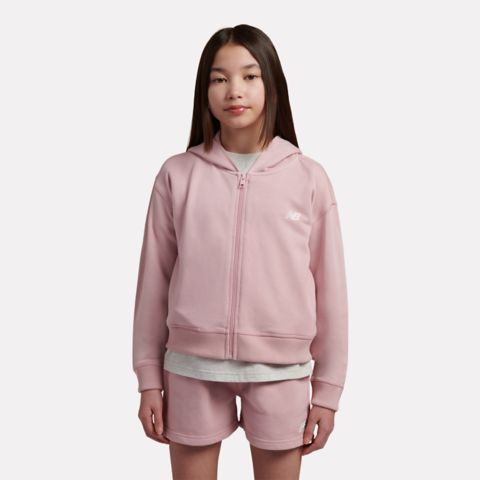 Детские худи New Balance 9060 Graphic Cropped Zip