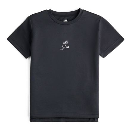 Shohei Kids Training Short Sleeve T-Shirt, CAVIAR, YT62C77EBK