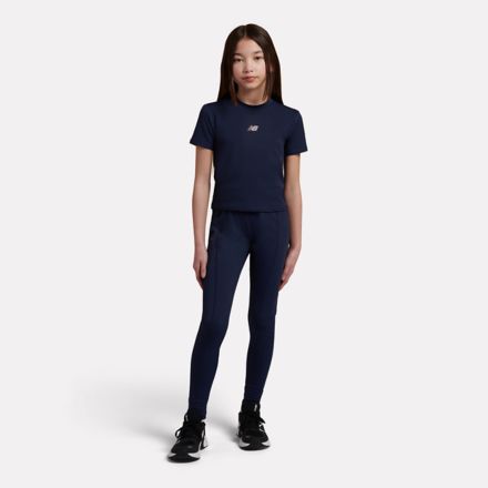 NB Essential Athletic T-Shirt, NB NAVY, YT62G2MHNNY