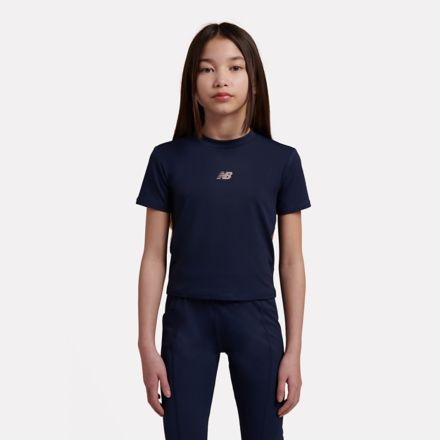 NB Essential Athletic T-Shirt, NB NAVY, YT62G2MHNNY