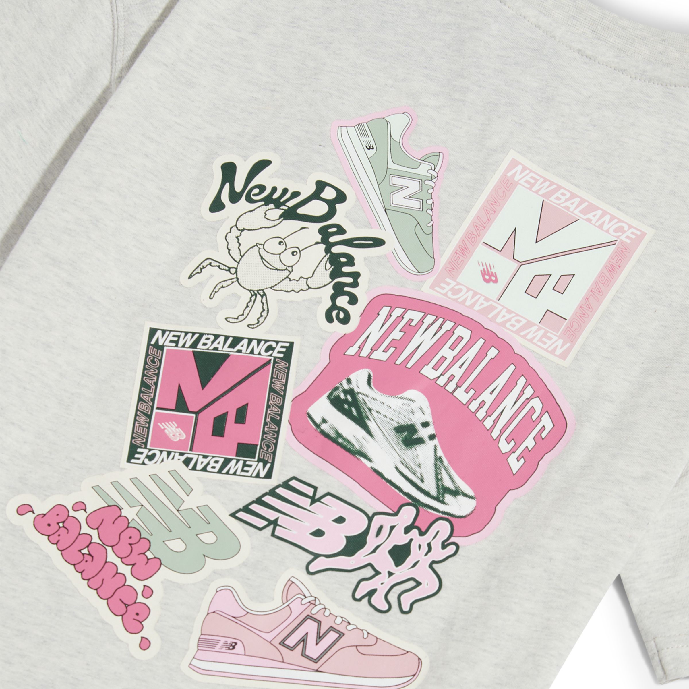 Sticker Pack Graphic T-Shirt