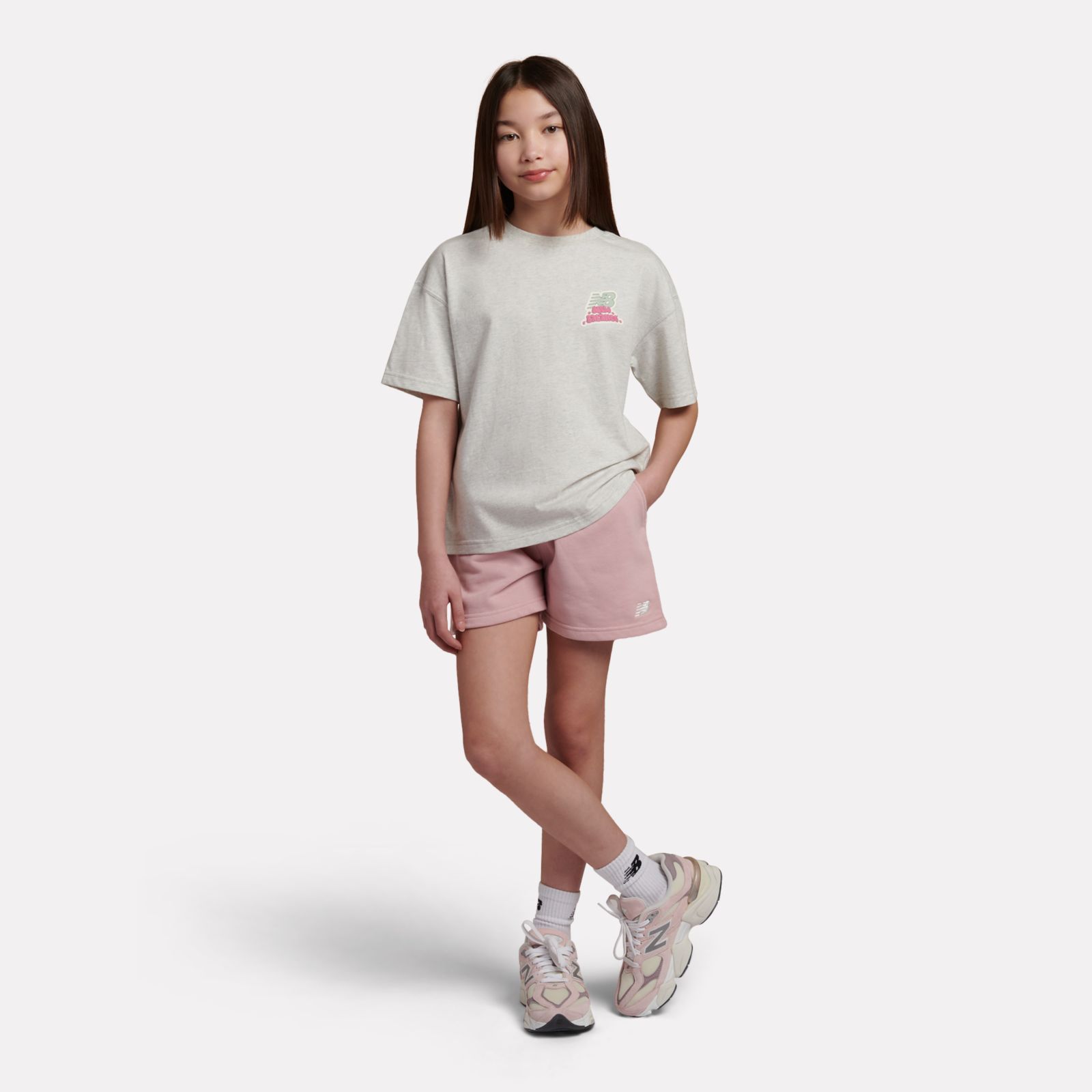Детские футболки New Balance Sticker Pack Graphic T-Shirt — фото 2