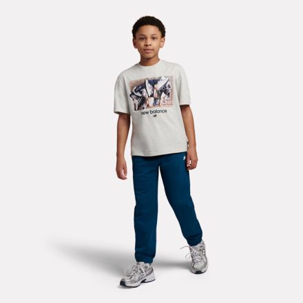 Welcome Home Graphic T-Shirt, Ash Heather, YT62H1BRAHH