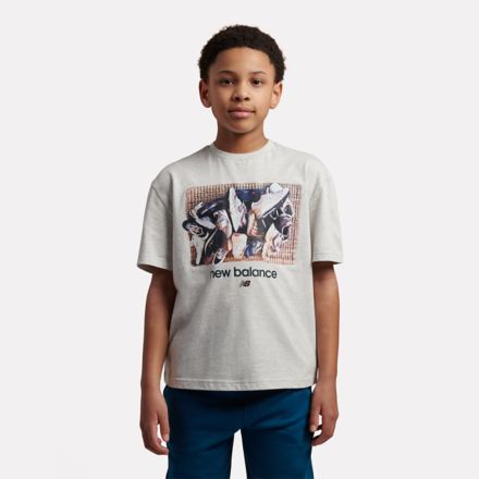 Welcome Home Graphic T-Shirt, Ash Heather, YT62H1BRAHH