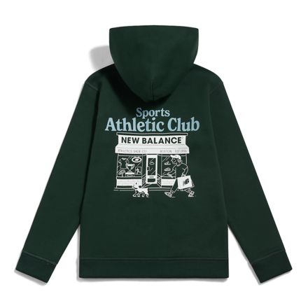 スポーツクラブグラフィックフルジップ, NORDIC GREEN, YT62H3R3NOG