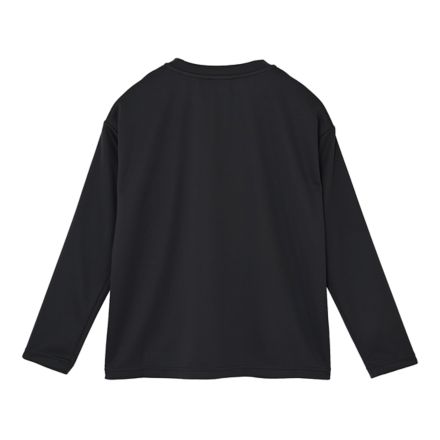 ビッグロゴロングスリーブシャツ, BLACK, YT62L5CUBK