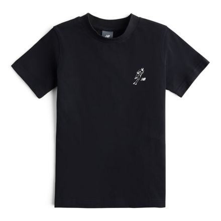 Shohei Kids Logo Short Sleeve T-Shirt, WHITE, YT62N1TWBK