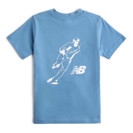 Shohei Kids Logo Short Sleeve T-Shirt, WHITE, YT62N1TWHEB