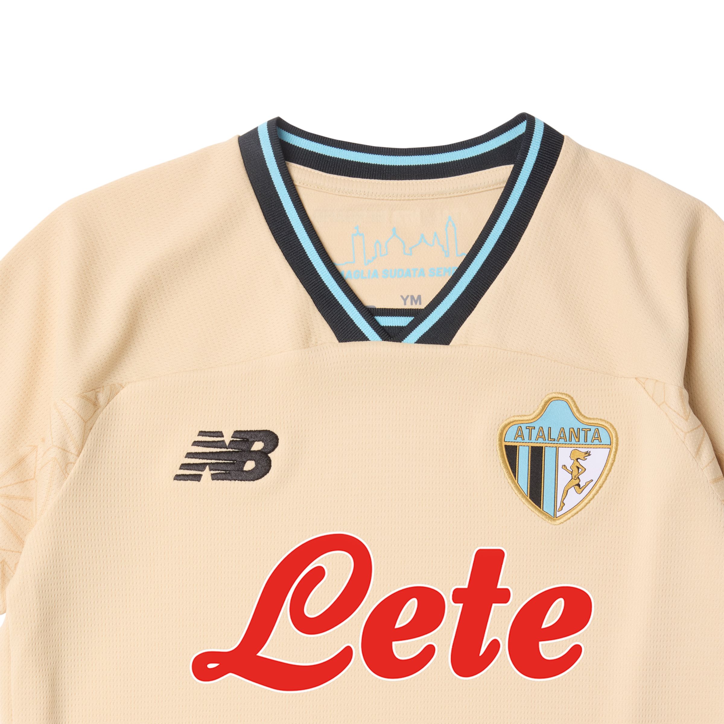 New Balance Atalanta BC 26/27 Third Youth Short Sleeve Jersey, YT62N6CYTHD