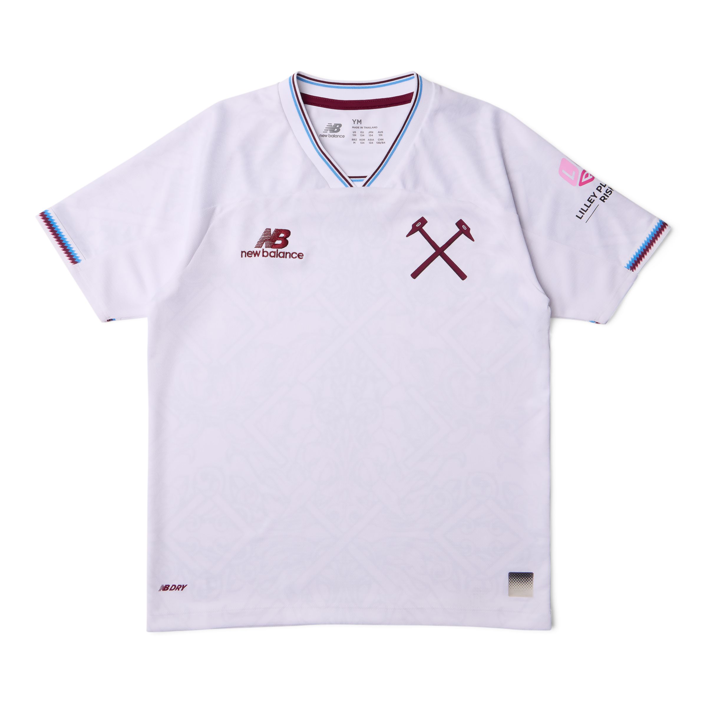 West Ham United 26/27 Away Youth Short Sleeve Jersey